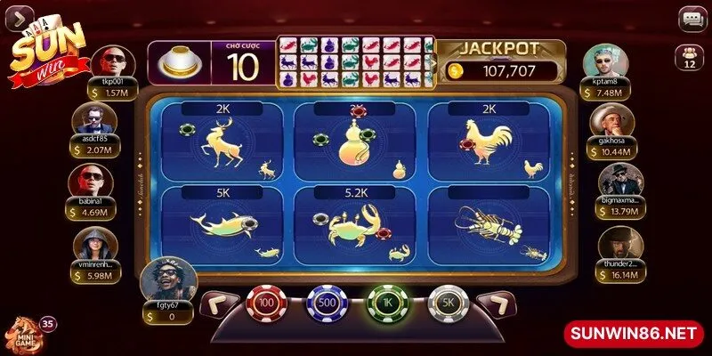 Chọn nhiều biểu tượng khác nhau trên bàn chơi thay vì một cửa duy nhất