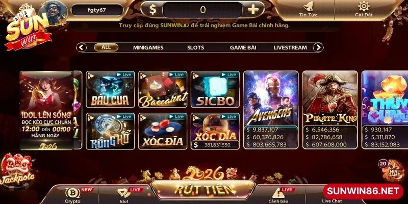 Bầu cua Sunwin dựa trên hình thức tung xúc xắc để xác định kết quả trong mỗi ván