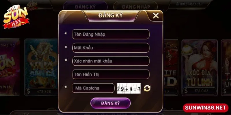 Kiểm tra và hoàn tất quy trình đăng ký Sunwin