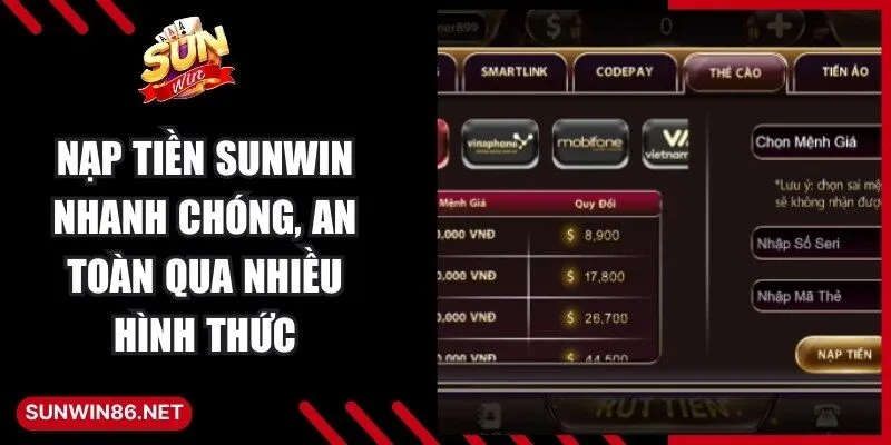 Nạp tiền Sunwin