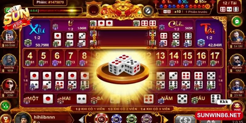 Sicbo là trò chơi quen thuộc, hấp dẫn trong nhiều sòng bạc trên thế giới