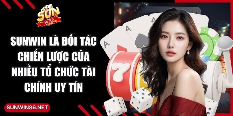 Sunwin là đối tác chiến lược của nhiều tổ chức tài chính uy tín